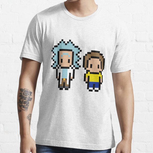 8 Bit Rick & Morty Essential T-Shirt