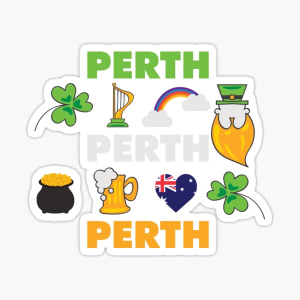 Item preview, Perth Irish Pride German City designed and sold by elhefe.