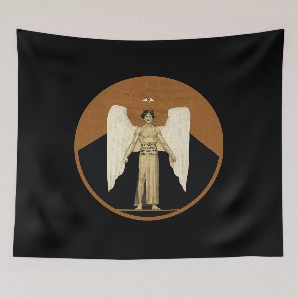 Item preview, Egyptian Angel and Eye of Horus Ra designed and sold by ColorfulMystic.