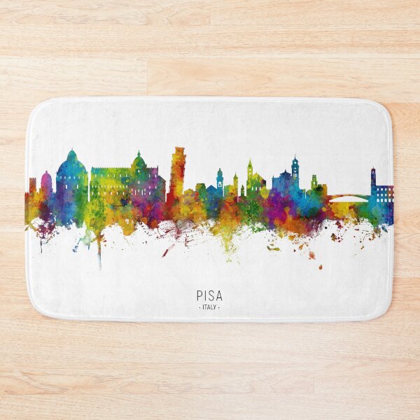 Item preview, Pisa Italy Skyline designed and sold by ArtPrints.