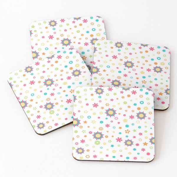 Item preview, Seamless floral pattern with flowers of fresh colors designed and sold by leen12 Art Designs Prints.