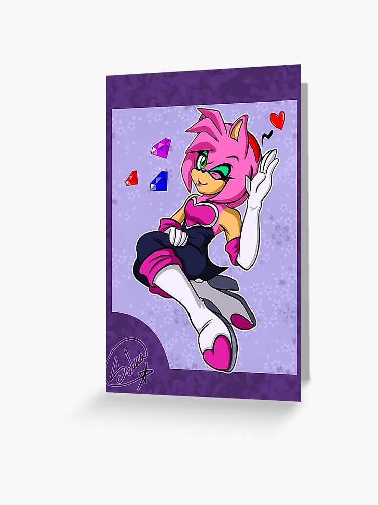 Amy, Shadow, Rouge (Formal Attire) Postcard for Sale by ArtzyPaw