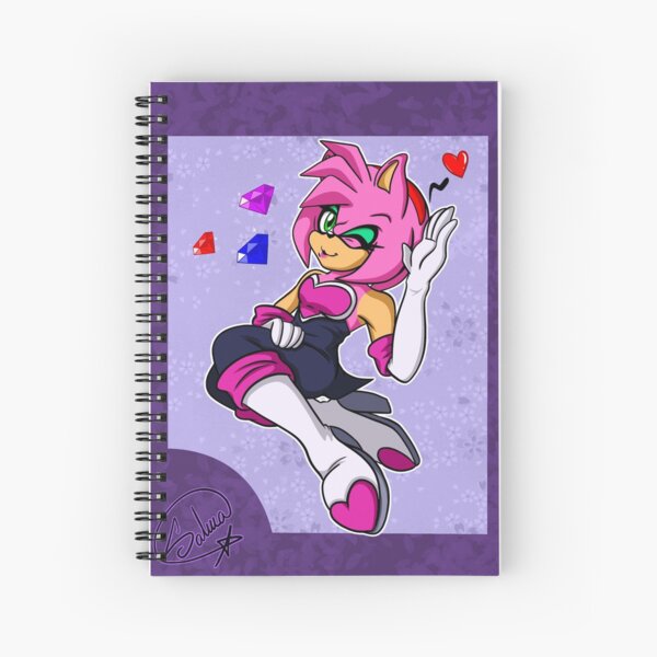Amy Rose Sonic X - King Boom Boo Spiral Notebook for Sale by GhoulDust