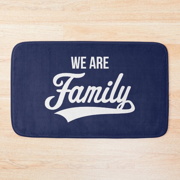 Item preview, We Are Family (Parents, Father, Mother / Children / White & Blue) designed and sold by MrFaulbaum.