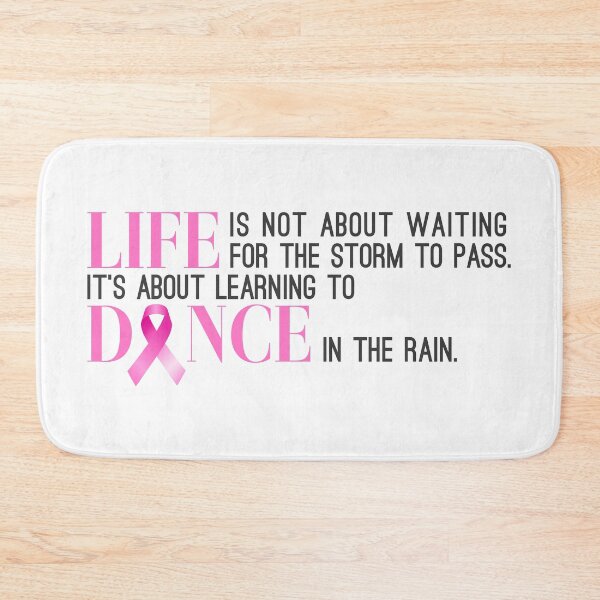 Item preview, Dance in the Rain Breast Cancer Awareness designed and sold by Hommie9977.