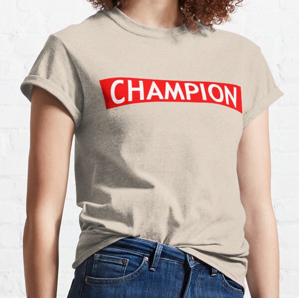 fake champion t shirt