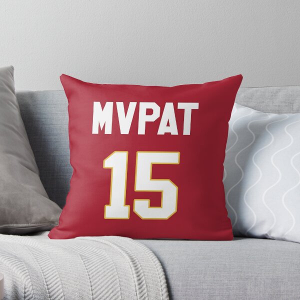 Limited Edition Patrick Mahomes Jersey Style Shirt, MVPAT, MVP, Kansas City  Chiefs Shirt, Mug, Hoodie & Wall Tapestry! Sticker for Sale by GoatGear