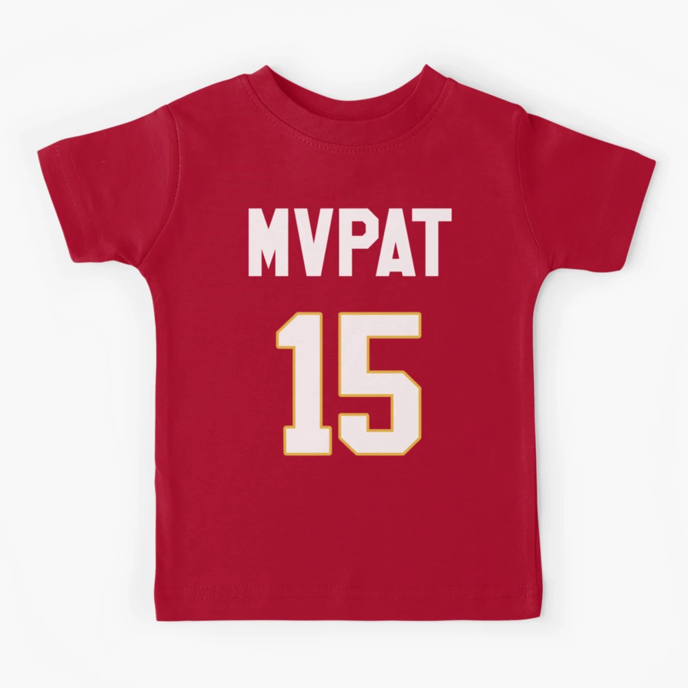 Limited Edition Patrick Mahomes Jersey Style Shirt, MVPAT, MVP, Kansas City  Chiefs Shirt, Mug, Hoodie & Wall Tapestry! Kids T-Shirt for Sale by  GoatGear