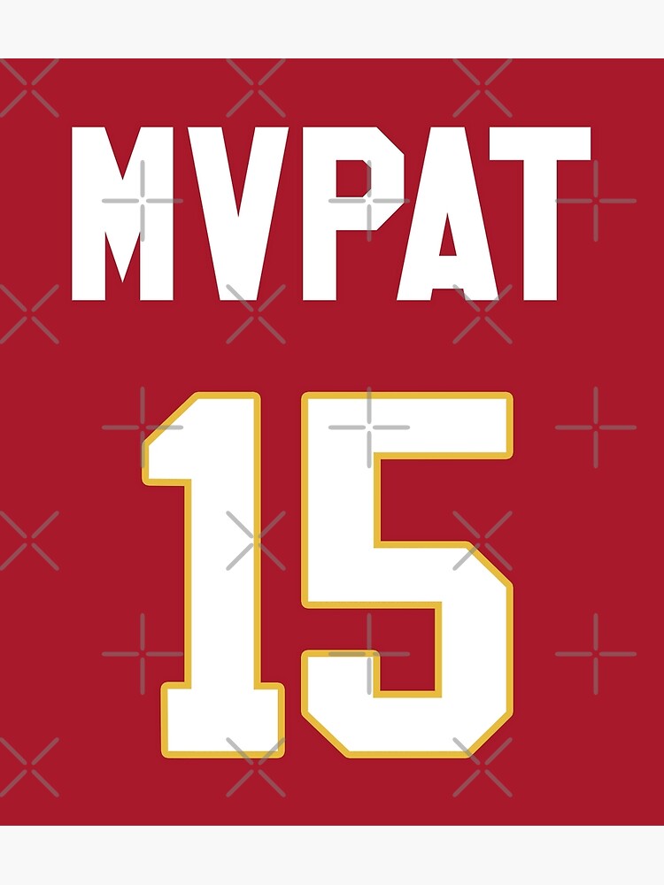 Limited Edition Patrick Mahomes Jersey Style Shirt, MVPAT, MVP, Kansas City  Chiefs Shirt, Mug, Hoodie & Wall Tapestry! | Kids T-Shirt