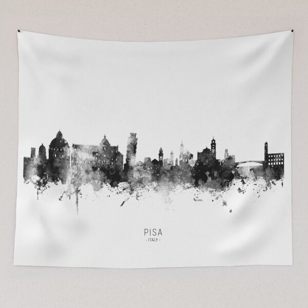 Item preview, Pisa Italy Skyline designed and sold by ArtPrints.