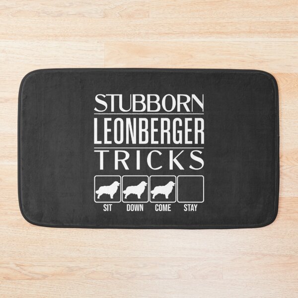 Item preview, Funny Leonberger Design: Stubborn Leonberger Tricks / Stubborn Dog Tricks, funny gift idea designed and sold by HEJAshirts.