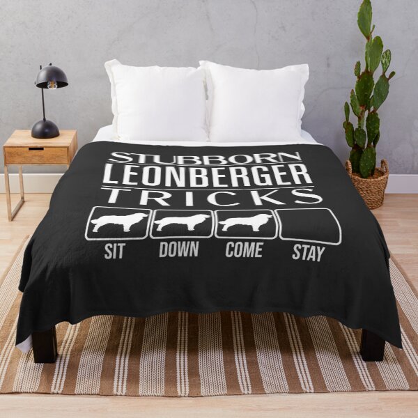 Item preview, Funny Leonberger Design: Stubborn Leonberger Tricks / Stubborn Dog Tricks, funny gift idea designed and sold by HEJAshirts.