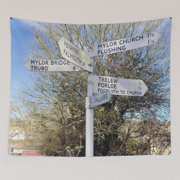 Item preview, Mylor Signpost designed and sold by Terri Waters Photography & Design.