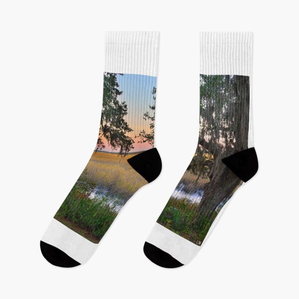 Item preview, Sunset And The Oak Trees designed and sold by LisaWootenPhoto.