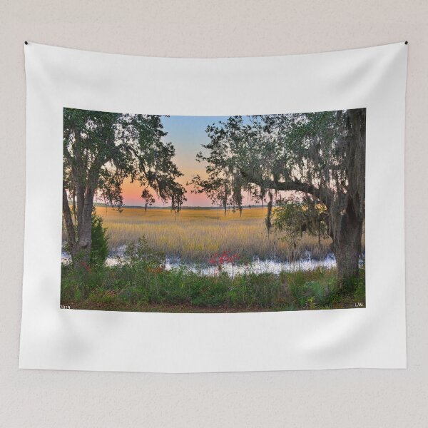 Item preview, Sunset And The Oak Trees designed and sold by LisaWootenPhoto.