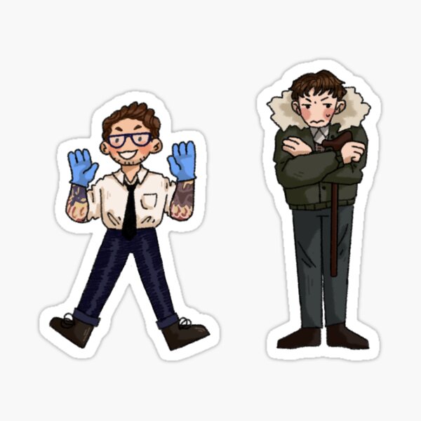 Und sie waren Laborpartner! Sticker