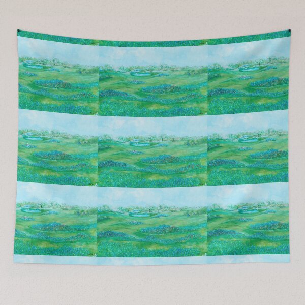 Item preview, Texas Abstract Landscape designed and sold by EloiseArt.