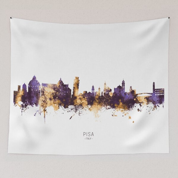 Item preview, Pisa Italy Skyline designed and sold by ArtPrints.