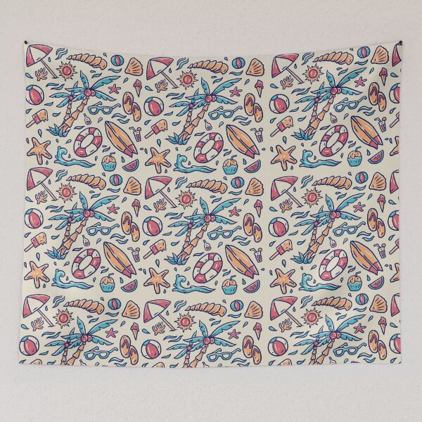 Item preview, Beach element pattern designed and sold by ahmadmujib.