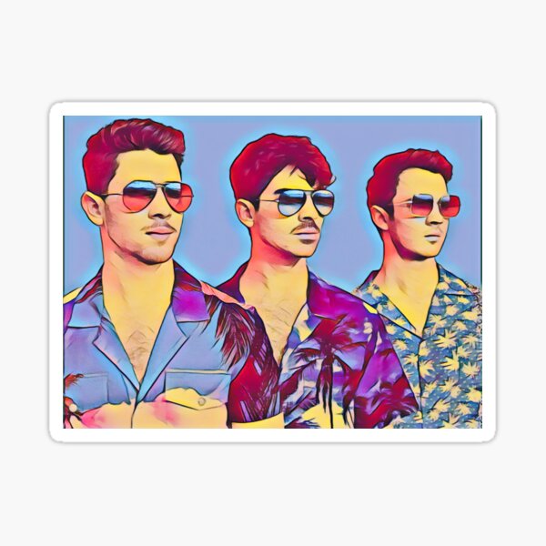 Jonas Brothers Cool Fanart Sticker