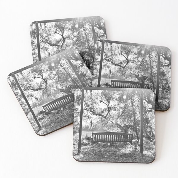 Item preview, Swinging In Paradise Black And White designed and sold by LisaWootenPhoto.