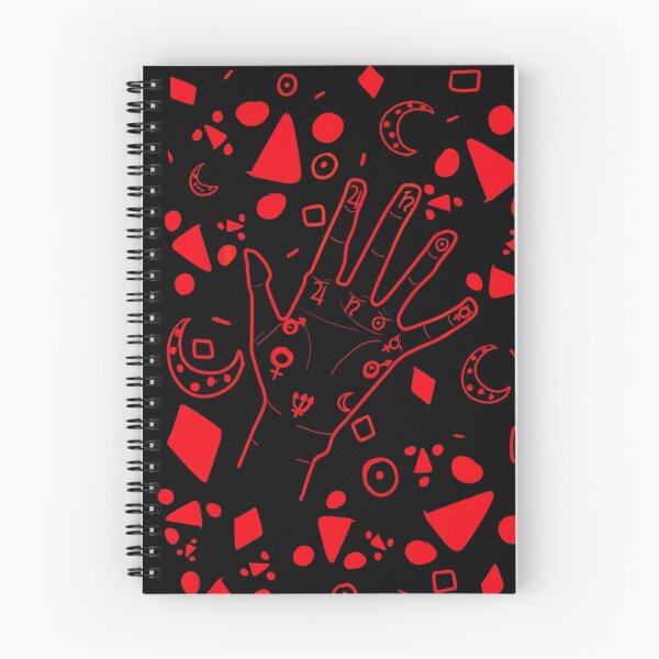 Item preview, Palmistry- Black & Red designed and sold by AJWhereArtThou.