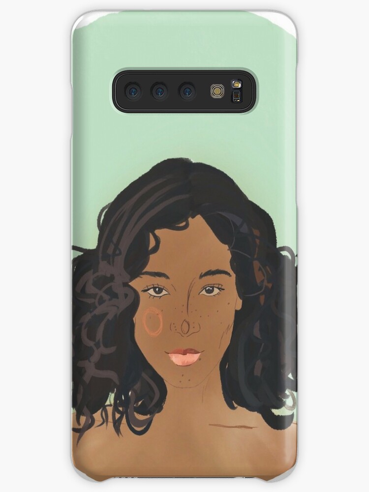 Luxury Pearl and Abalone Poodle Samsung S10 Case
