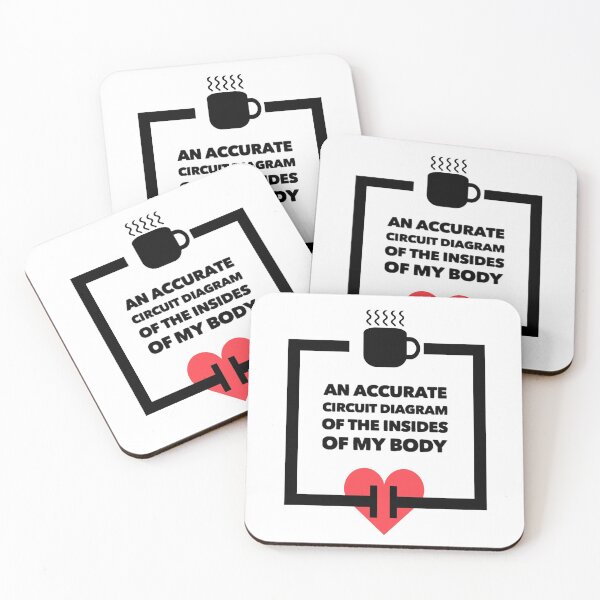 Item preview, An Accurate Circuit Diagram Of The Insides Of My Body designed and sold by StuffNStickers.