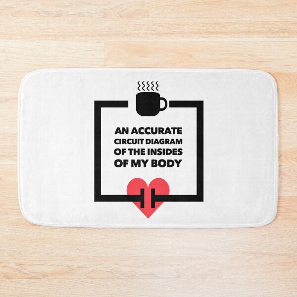 Item preview, An Accurate Circuit Diagram Of The Insides Of My Body designed and sold by StuffNStickers.