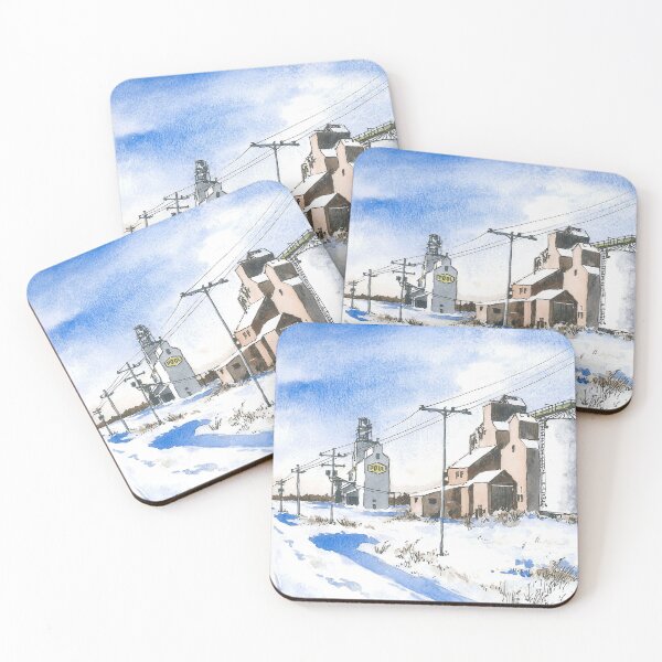 Item preview, Grain Elevator on the Prairies designed and sold by toewstimothy.
