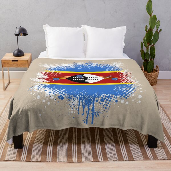 Item preview, Flag of Swaziland - Splat designed and sold by pixelinga.