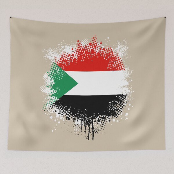 Item preview, Flag of Sudan - Splat designed and sold by pixelinga.