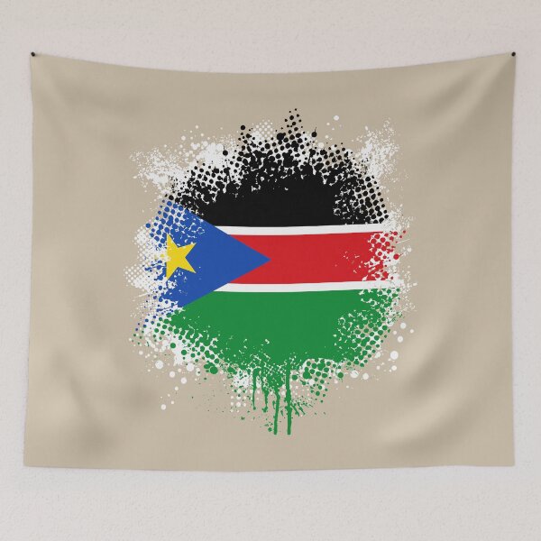 Item preview, Flag of South Sudan - Splat designed and sold by pixelinga.