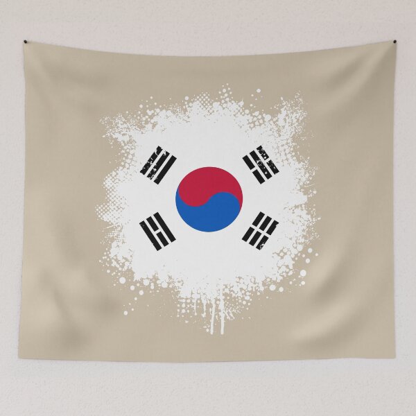 Artikelvorschau, Flag of South Korea - Splat entworfen und verkauft von pixelinga.