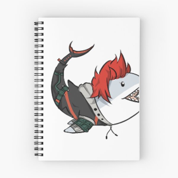 Item preview, Kirishark (Baku Hoodie) designed and sold by scribblejibz.