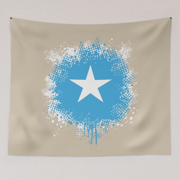 Item preview, Flag of Somalia - Splat designed and sold by pixelinga.
