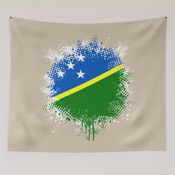 Item preview, Flag of Solomon Islands - Splat designed and sold by pixelinga.