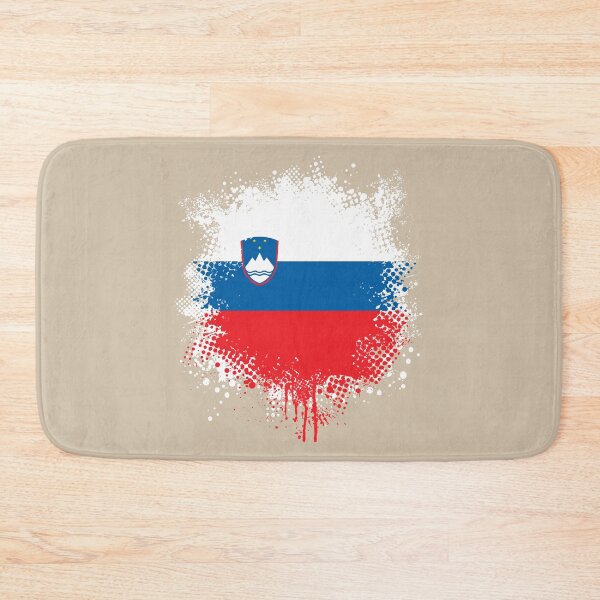 Item preview, Flag of Slovenia - Splat designed and sold by pixelinga.