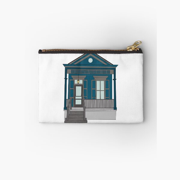 Item preview, Blue shotgun house designed and sold by Lovelylochness.