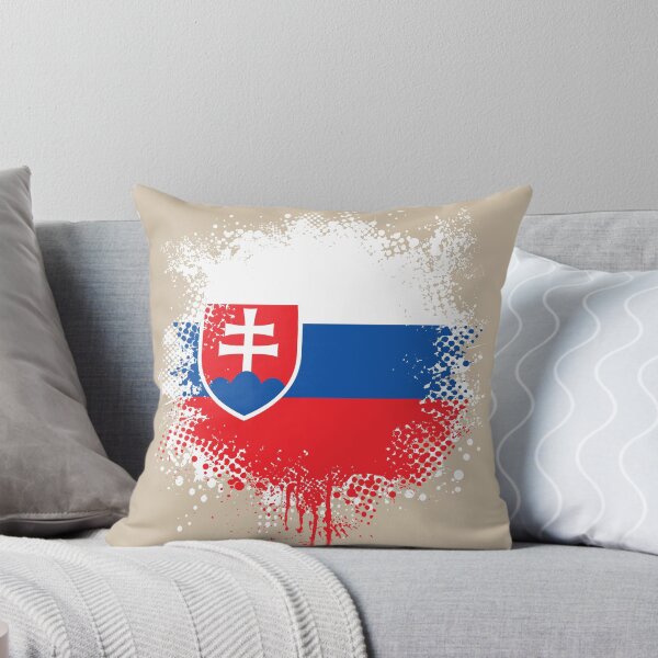 Item preview, Flag of Slovakia - Splat designed and sold by pixelinga.