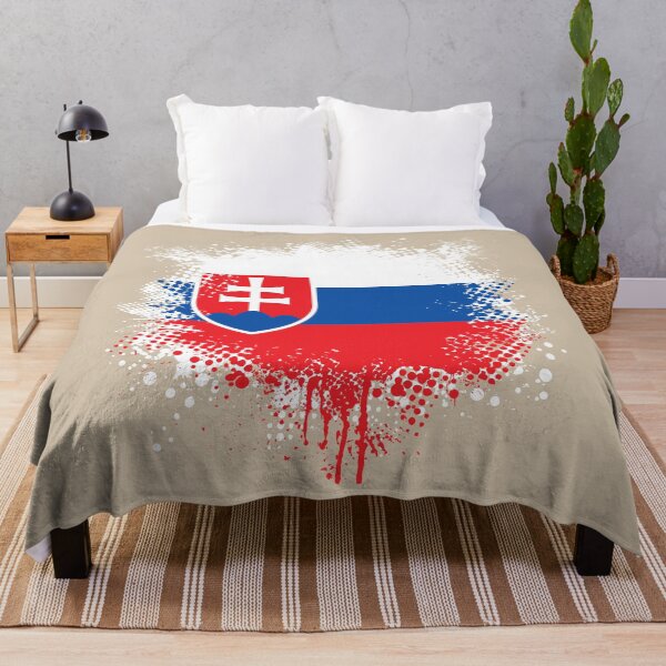 Item preview, Flag of Slovakia - Splat designed and sold by pixelinga.