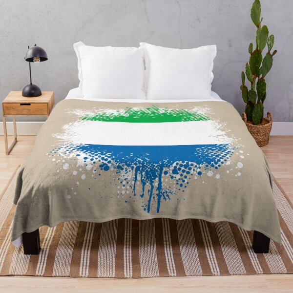 Item preview, Flag of Sierra Leone - Splat designed and sold by pixelinga.
