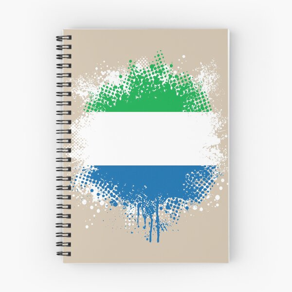 Item preview, Flag of Sierra Leone - Splat designed and sold by pixelinga.