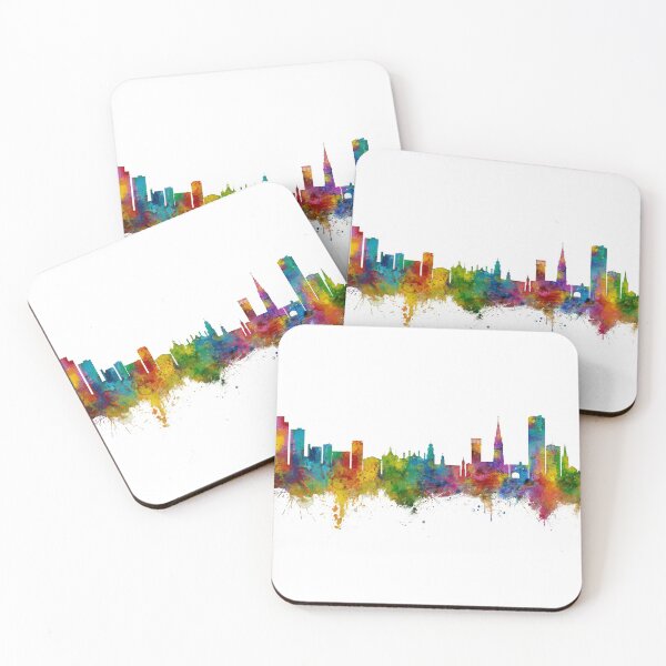 Item preview, Leicester England Skyline designed and sold by ArtPrints.
