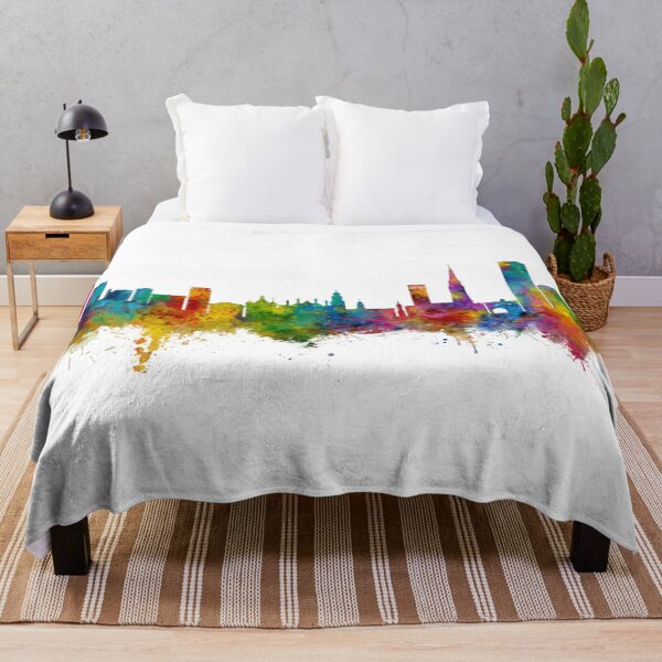 Item preview, Leicester England Skyline designed and sold by ArtPrints.