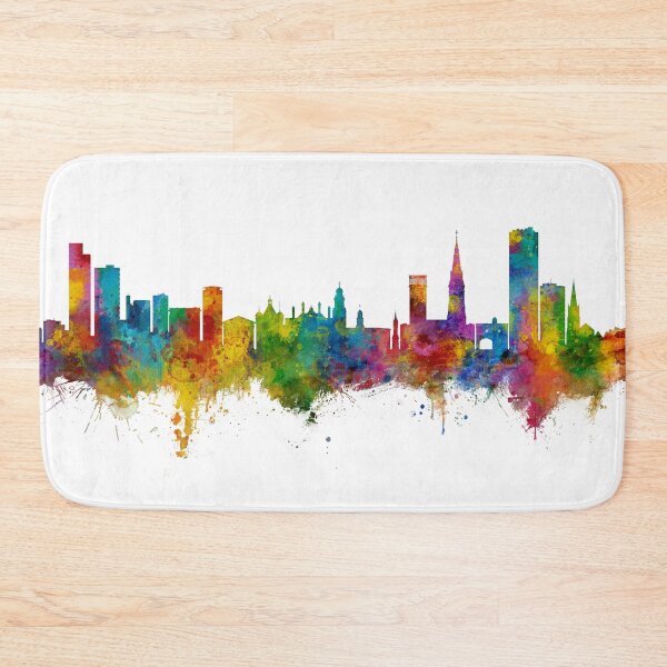 Item preview, Leicester England Skyline designed and sold by ArtPrints.