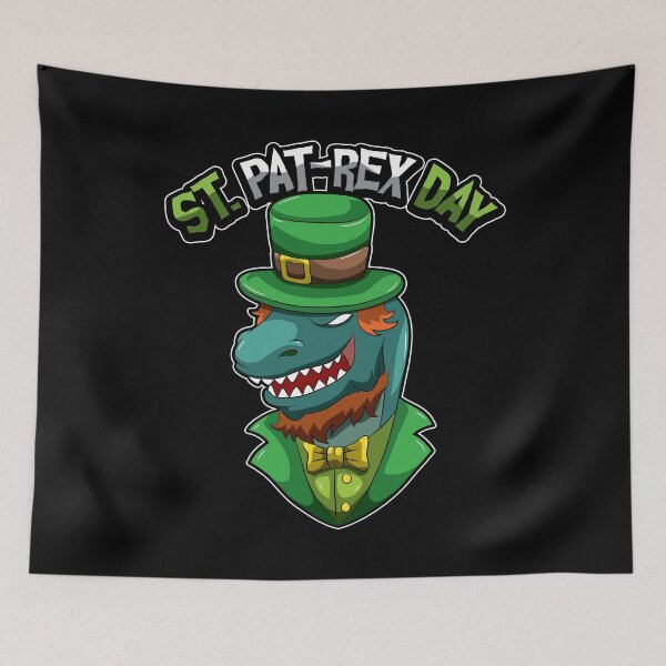 Item preview, St. PaT-REX Day - St. Patrick's Day Dinosaur T-Rex designed and sold by anziehend.