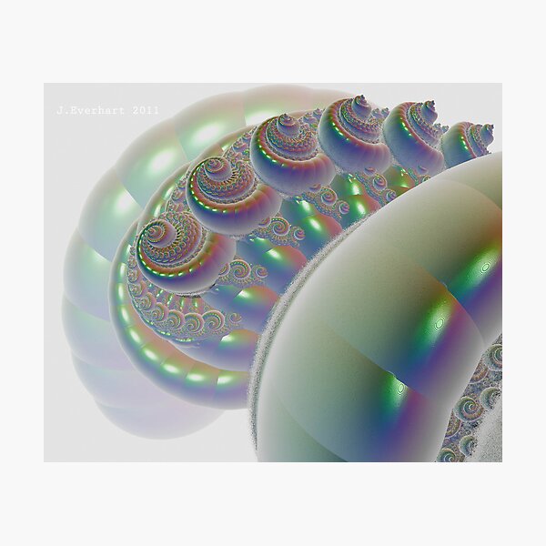 Rainbow in the Fog Photographic Print