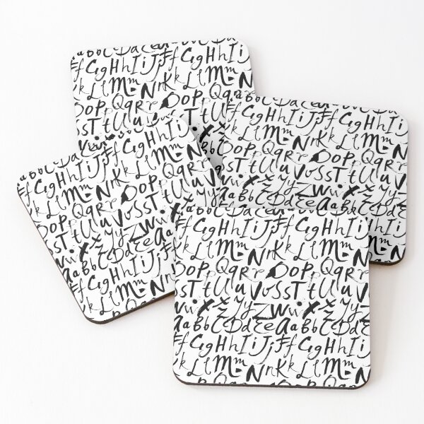 Item preview, alphabet designed and sold by fakenothing.