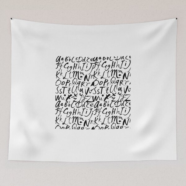 Item preview, alphabet designed and sold by fakenothing.